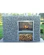 Gardeco | Doorkijkhaard Classic 130cm. Incl. Stenen