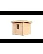 Lugarde Select Modern | Tuinhuis Garderen 250 x 250 | Zwart Geolied