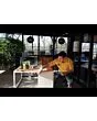 Cosi | Cosiloft 100 | Black Frame | Teak Top