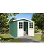 Outdoor Life Products | Tuinhuis Ingo 230 x 175 | Gecoat | Platinum Grey-Wit