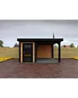 Fonteyn | Tuinhuis Jasmijn met Overkapping 400 x 300 Exclusief