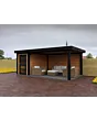 Fonteyn | Tuinhuis Jasmijn met Overkapping 550 x 300 Exclusief
