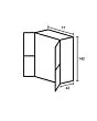 Royal Well | Kweekkast Urban Grower Large | Polycarbonaat 3 mm Transparant | Groengrijs