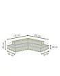Winza | Loungesethoes Premium Plateau 272 x 272 x 65 cm