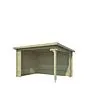 Outdoor Life Products | Overkapping Lara 380 x 275 | Geïmpregneerd | Olijfgroen