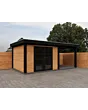 Fonteyn | Tuinhuis Lynn met Overkapping 550 x 300 Exclusief