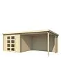 Outdoor Life Products | Tuinhuis met Overkapping Manuel 600 x 275
