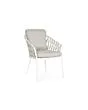 SUNS | Tuinstoel Nappa | MW | Cross Weaving | Soft Grey Mixed Weave