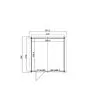 Outdoor Life Products | Tuinhuis Nina 275 x 275 | Geïmpregneerd | Olijfgroen
