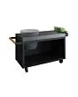 OFYR | Kamado Table Black 135 PRO | Concrete BGE