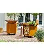 OFYR | Mise en Place Table Corten 65 PRO | Teak Wood