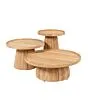 4 Seasons Outdoor | Koffietafel Pablo Teak Ø 80 x 30(h) cm