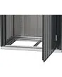 Fonteyn | Palladium Tuinkast Dubbele Deur 152 x 61 cm | Grijs met Grijze Afwerking
