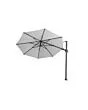 Platinum | Zweefparasol Challenger T² Ø350 cm | Wit