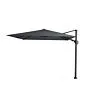 Platinum | Zweefparasol Challenger T² 300 x 300 cm | Antraciet