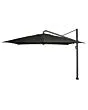 Platinum | Zweefparasol Icon Premium 400 x 300 cm | Faded Black