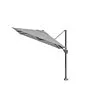 Platinum | Zweefparasol Voyager T¹ 250 x 250 cm | Lichtgrijs