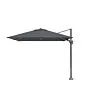 Platinum | Zweefparasol Voyager T² 270 x 270 cm | Antraciet