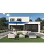 Platinum | Parasol Riva 300 x 200 cm | Wit