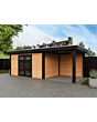 Fonteyn | Tuinhuis Rosalie met Overkapping 650 x 250 Exclusief