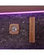 Fonteyn | Sauna Luxor 220 | Black Stone