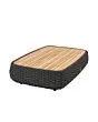 4 Seasons Outdoor | Koffietafel Saint-Tropez Teakblad 130 x 80 x 35 cm