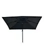 Zweefparasol 300 x 300 cm Shadow LED - Antraciet/Faded Black - Fonteyn Collectie