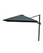 Zweefparasol 300 x 300 cm Shadow LED - Antraciet/Faded Black - Fonteyn Collectie
