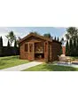 Lugarde Select | Tuinhuis Brummen 400 x 300 | Keteldruk Bruin