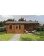 Lugarde Select | Tuinhuis Holten met Overkapping Rechts 400 + 300 x 300 | Keteldruk Bruin