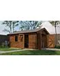 Lugarde Select | Tuinhuis Opheusden met Garagedeur 350 x 500 | Keteldruk Bruin
