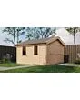 Lugarde Select | Tuinhuis Maurik met Garagedeur 400 x 400 | Onbehandeld