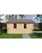 Lugarde Select | Tuinhuis Kesteren met Garagedeur 400 x 500 | Onbehandeld