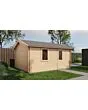 Lugarde Select | Tuinhuis Kesteren met Garagedeur 400 x 500 | Onbehandeld