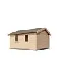 Lugarde Select | Tuinhuis Kesteren met Garagedeur 400 x 500 | Onbehandeld