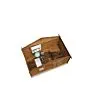 Lugarde Select | Tuinhuis Wolfheze 500 x 300 | Keteldruk Bruin
