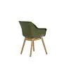 Hartman | Tuinstoel Sophie met Armleuningen Teak | Moss Green