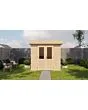Lugarde Select Prima | Tuinhuis Delft 240 x 240 cm | Onbehandeld