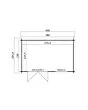 Outdoor Life Products | Tuinhuis Timian 380 x 230
