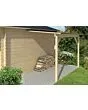 Tuindeco | Aanbouw Zijluifel 275 cm | Onbehandeld