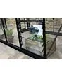 Royal Well | Tuinkas Birdlip 46 | Veiligheidsglas 3 mm | Zwart