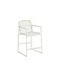 Borek | Tuinstoel Mira Hoog | Wit-Taupe