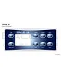 Balboa | Top Side Panel VL801D - Time, Mode/Prog, Warm, Cool, Blower, Jets 1, Light, Jets 2