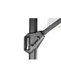 Platinum | Zweefparasol Voyager T¹ 250 x 250 cm | Lichtgrijs