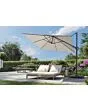 Platinum | Zweefparasol Voyager T² 270 x 270 cm | Antraciet