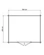 Lugarde Select | Tuinhuis Wassenaar 300 x 250 | Onbehandeld