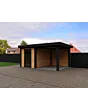 Fonteyn | Tuinhuis Xenna met Overkapping 450 x 300 Exclusief
