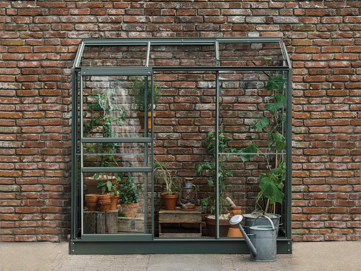 Royal Well | Emma II Muurkas | Veiligheidsglas 3 mm | Groengrijs