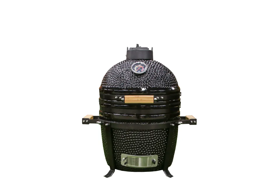 Fonteyn | Kamado BBQ met Accessoires | Shorty 15 | Black"