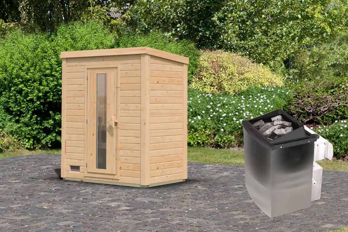 met Saunakachel 9 kW | Saunakachel 9 kW | Geïntegreerde Bediening